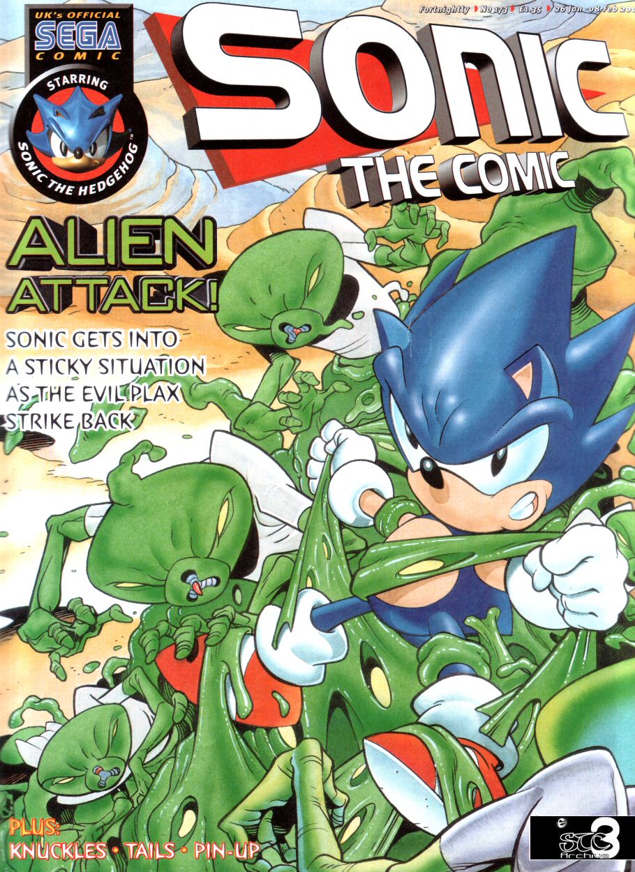 Sonic - The Comic Issue No. 173 Comic cover page